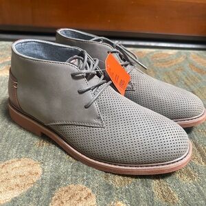 Boys Deer Stag Grey Ballard 2 NWT Dress Shoes